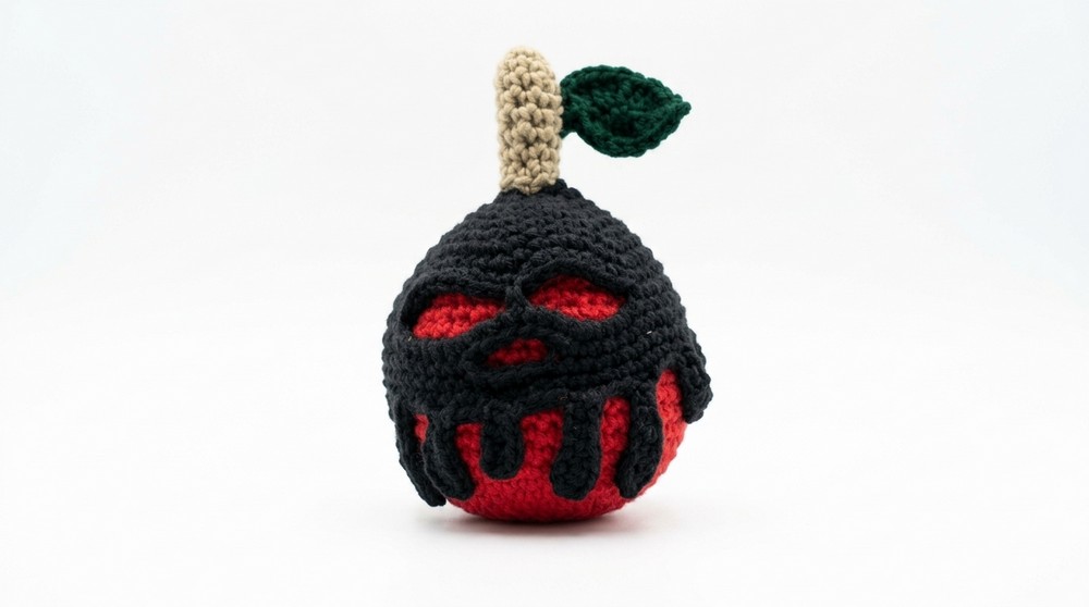 Crochet Poison Apple Pattern 5