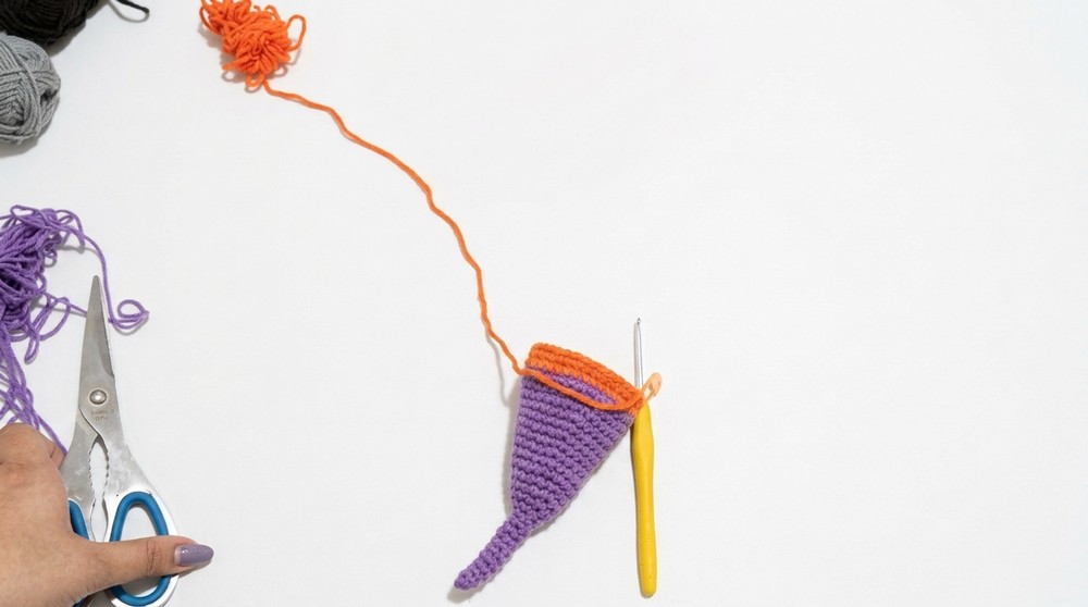 Crochet Witch Hat Pattern 3