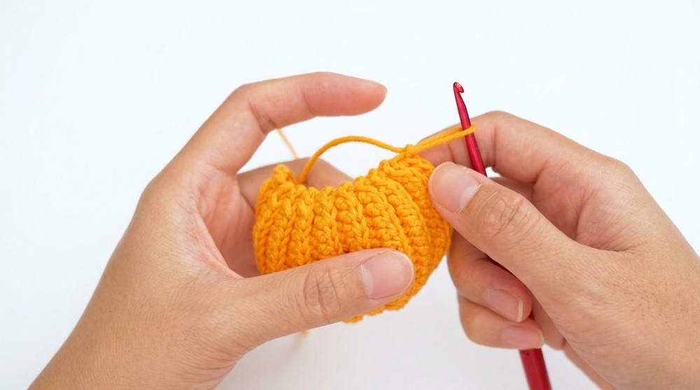 Crochet Cute Pumpkin Pattern 3