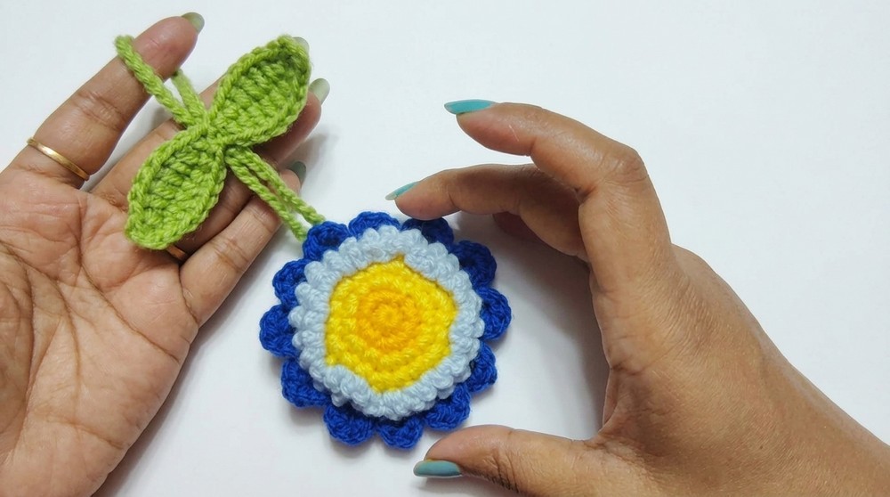 Crochet Van Gogh Hair Tie Pattern 5