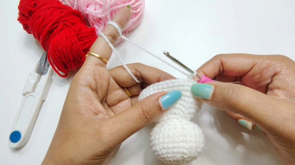 Crochet Snowman Pattern 3