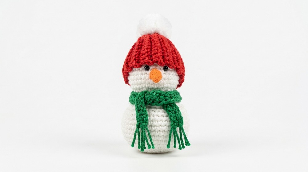 Crochet Snowman Pattern 5