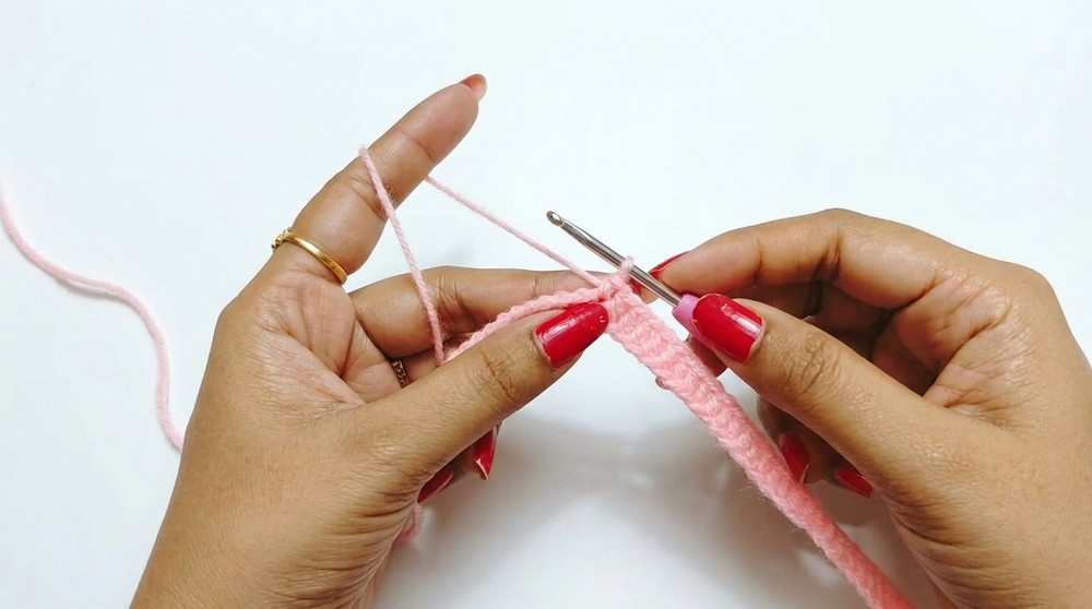 Crochet Bow Hair Clip Pattern 2