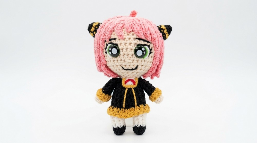Crochet Amigurumi Doll Anya Pattern 5