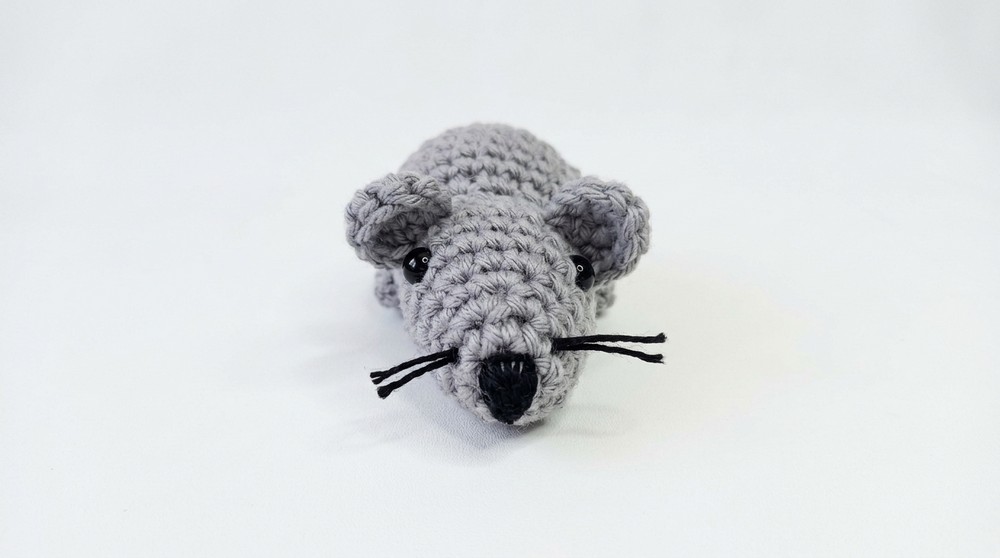 Crochet Mouse Keychain Pattern 5