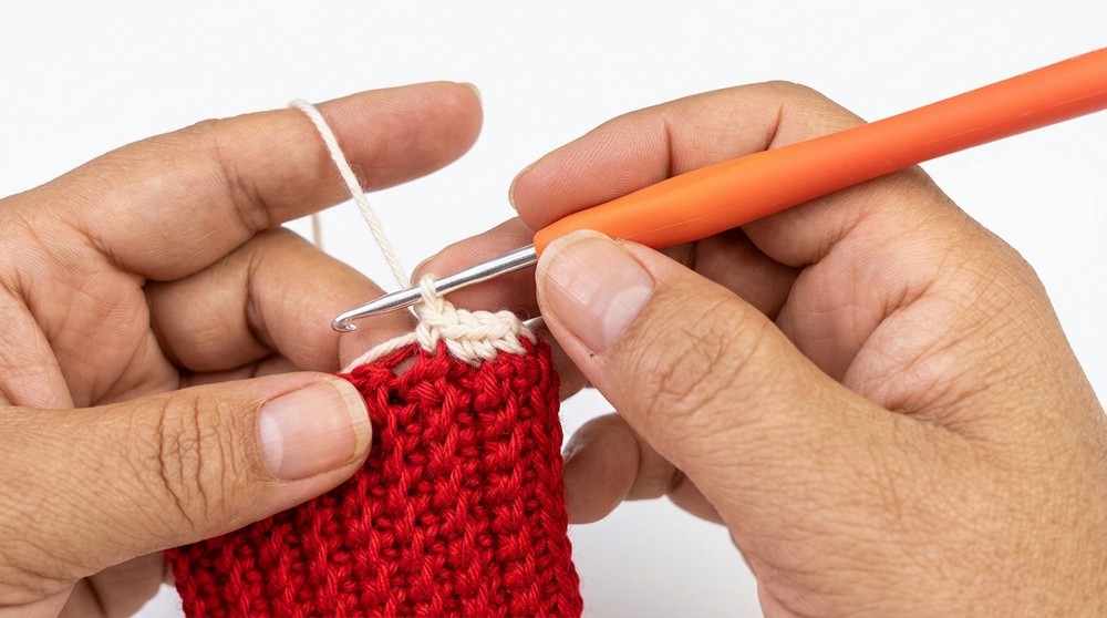 Crochet Pencil Hair Bow Pattern 2