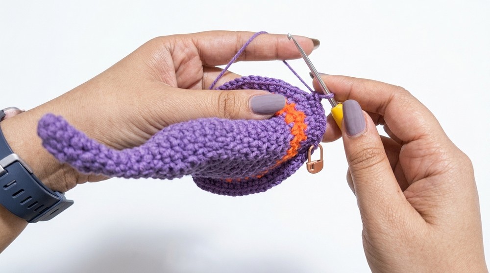 Crochet Witch Hat Pattern 4