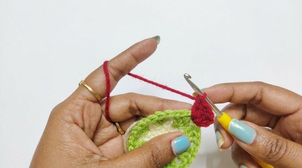 Crochet Flower Granny Square Pattern 2