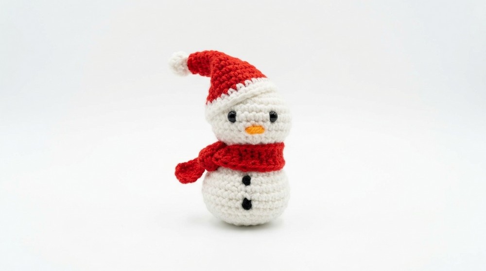Crochet Snowman Pattern 5
