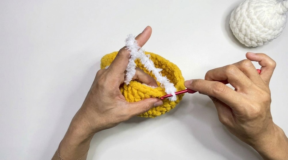 Crochet Snowman Pattern 3