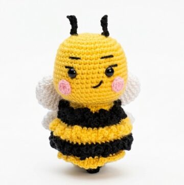 Crochet Bee Amigurumi Pattern 4