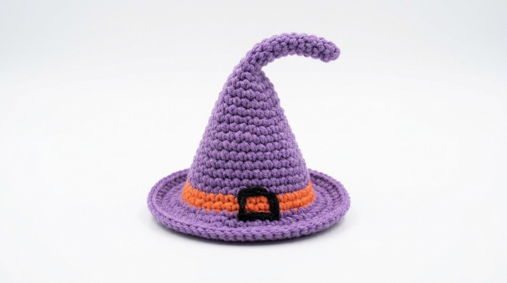 Crochet Witch Hat Pattern 5