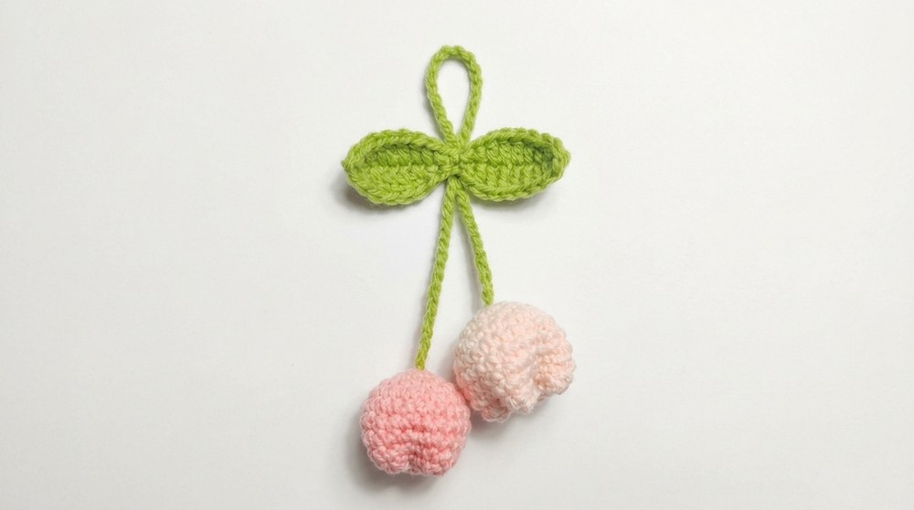 Crochet Tulip Hair Tie Pattern 5