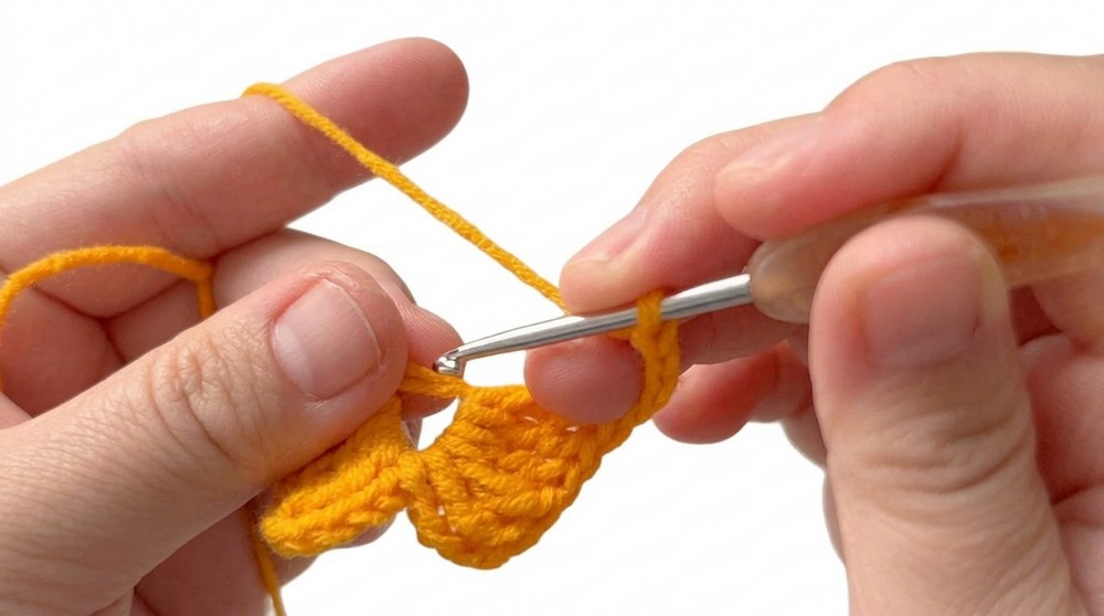 Crochet Simple Bow Pattern 3