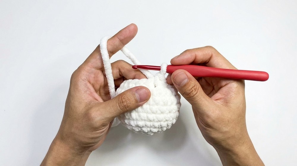 Crochet Snowman Pattern 2