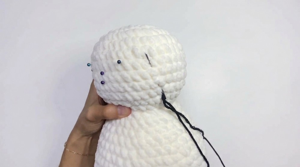 Crochet Snowman Pattern 4