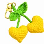 Crochet Heart Keychain Pattern 5