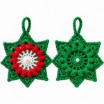 Crochet Christmas Flower Star Pattern 6