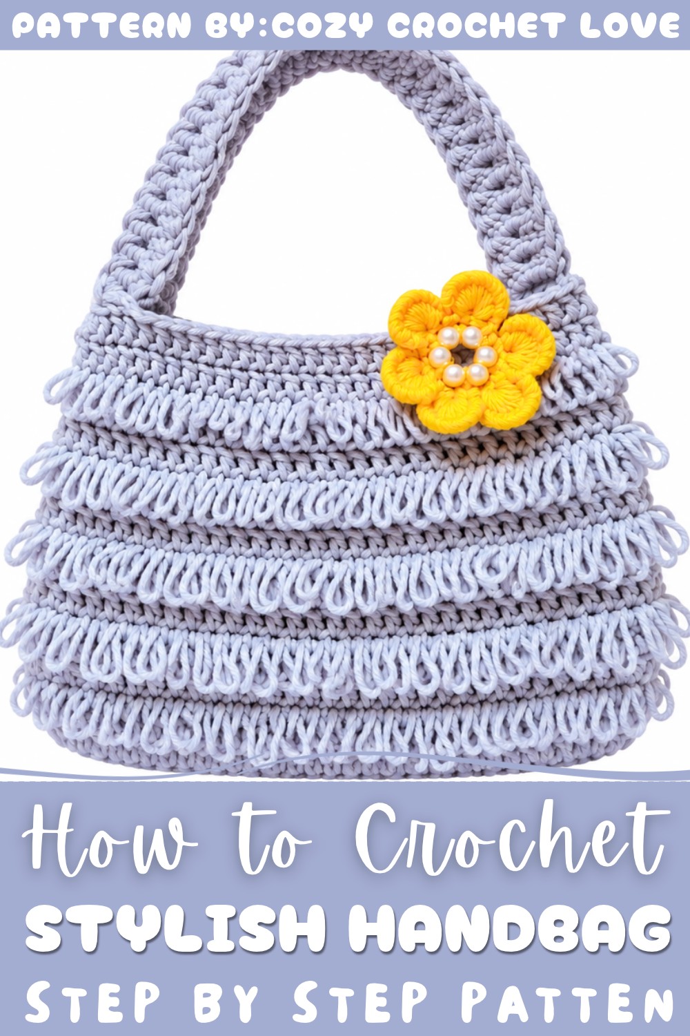 Crochet Stylish Handbag Pattern