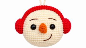Crochet Christmas Snowman Pattern 5