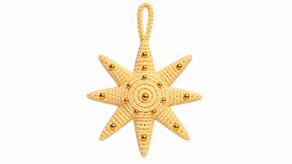 Crochet Christmas Star Pattern 5