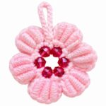Crochet Flower Keychain Pattern 5