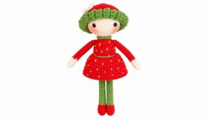 Crochet Strawberry Doll Pattern 5