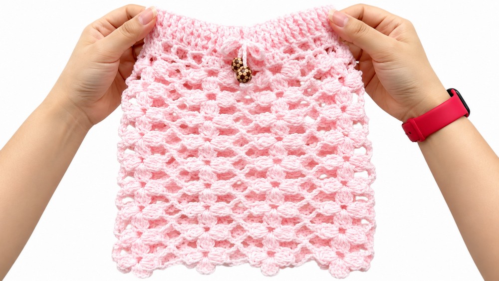 Crochet Baby Skirt Pattern 5