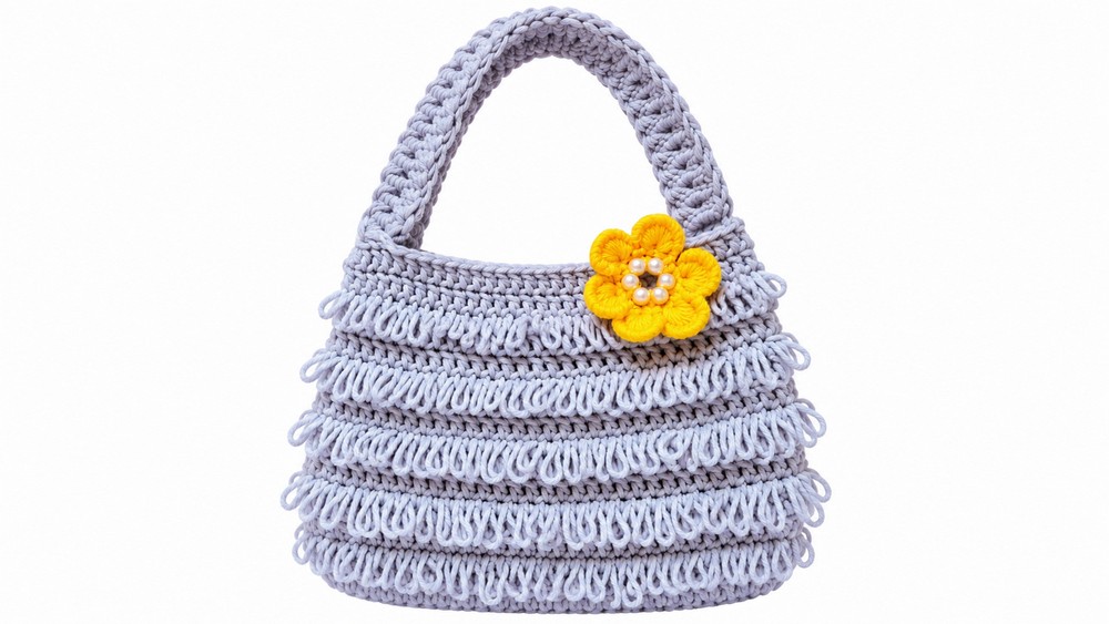 Crochet Stylish Handbag Pattern 5