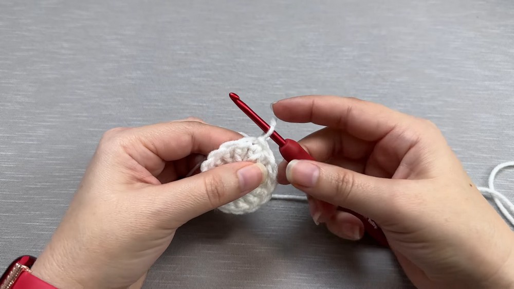 Crochet Flower Coaster Pattern 1