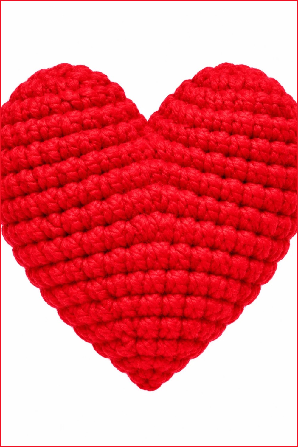 Crochet Amigurumi Heart Pattern 6