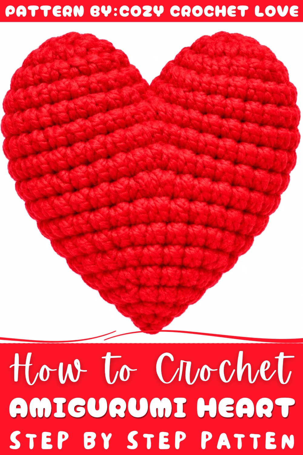Crochet Amigurumi Heart Pattern
