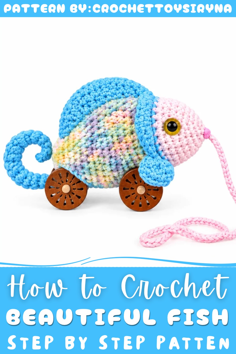 Crochet Beautiful Fish Pattern