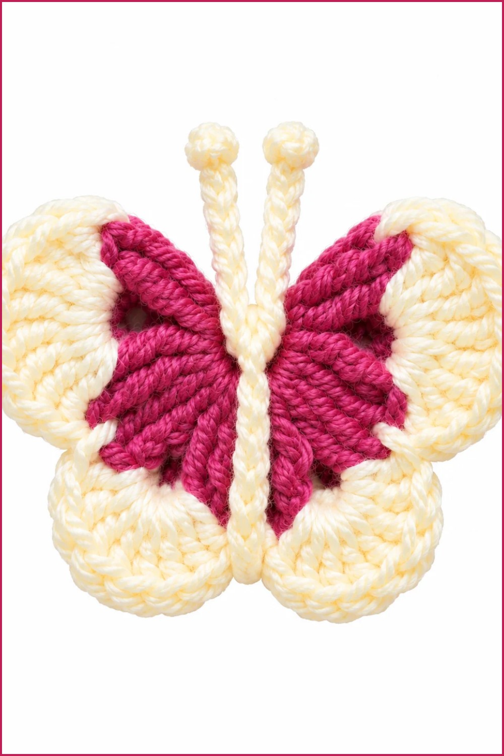 Crochet Butterfly Pattern 6
