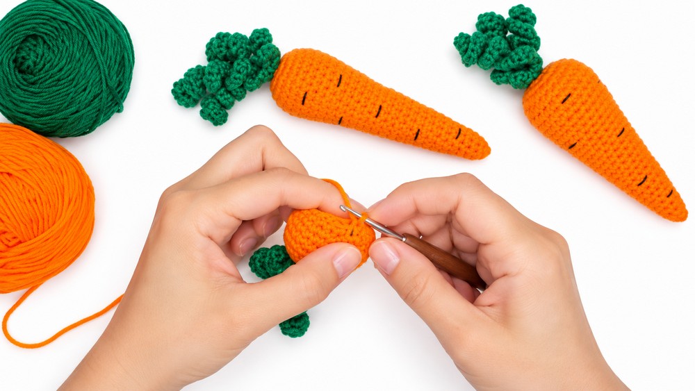 Crochet Carrot Pattern 3