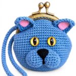 Crochet Cat Coin Purse Pattern 6