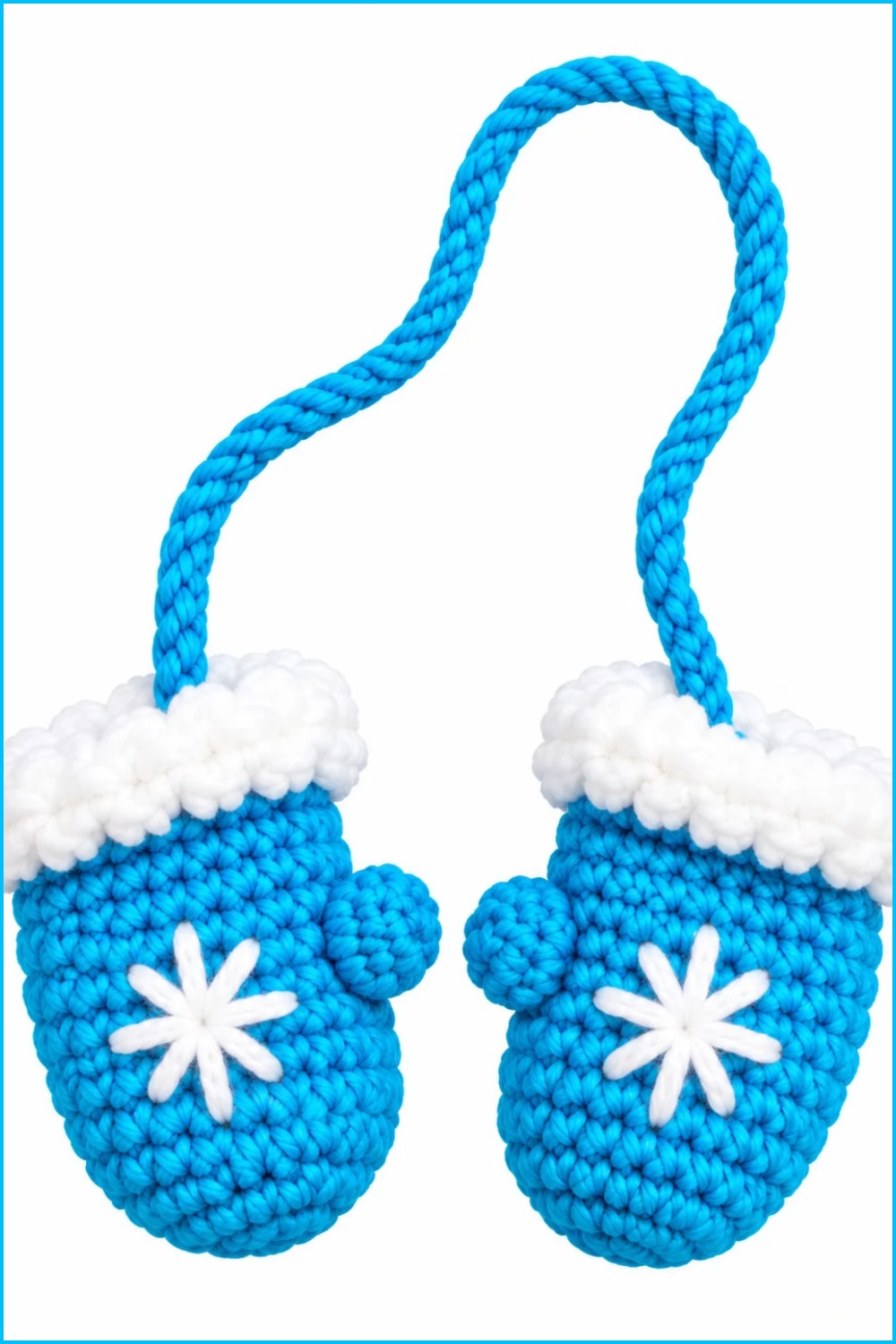 Crochet Christmas Gloves Pattern 6