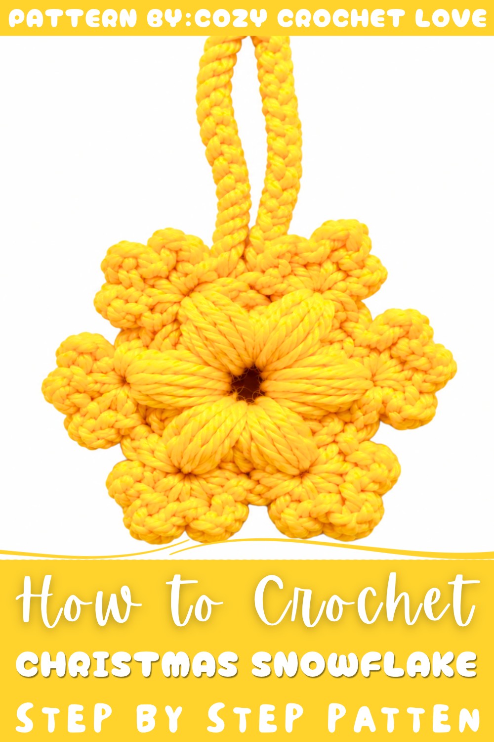 Crochet Christmas Snowflake Pattern