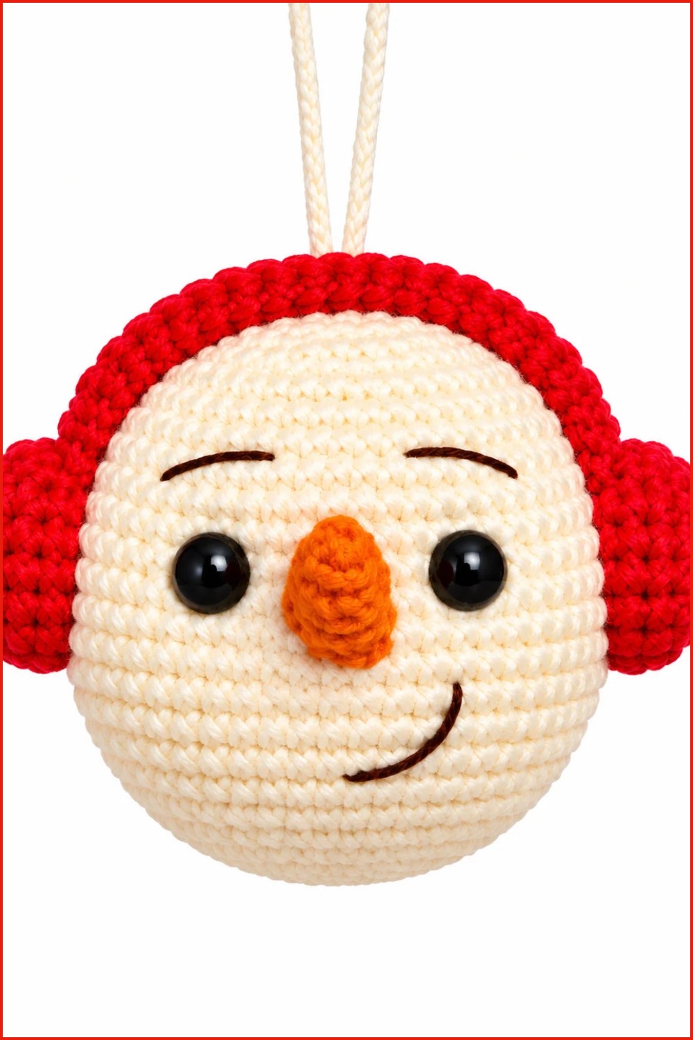 Crochet Christmas Snowman Pattern 6