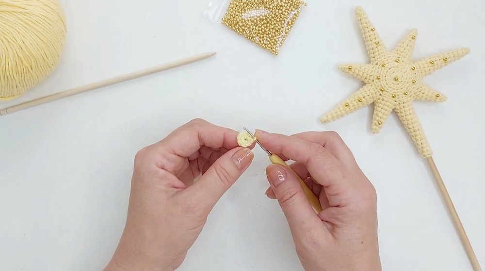 Crochet Christmas Star Pattern 1