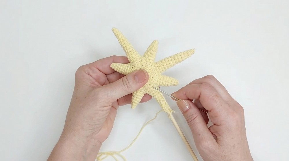Crochet Christmas Star Pattern 4