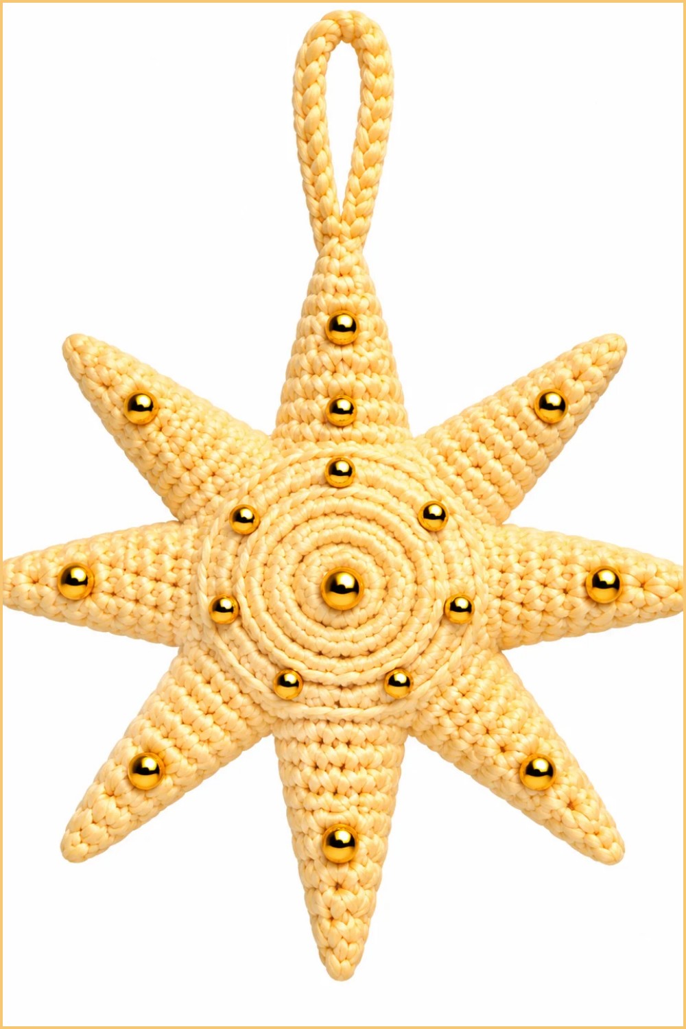 Crochet Christmas Star Pattern 6