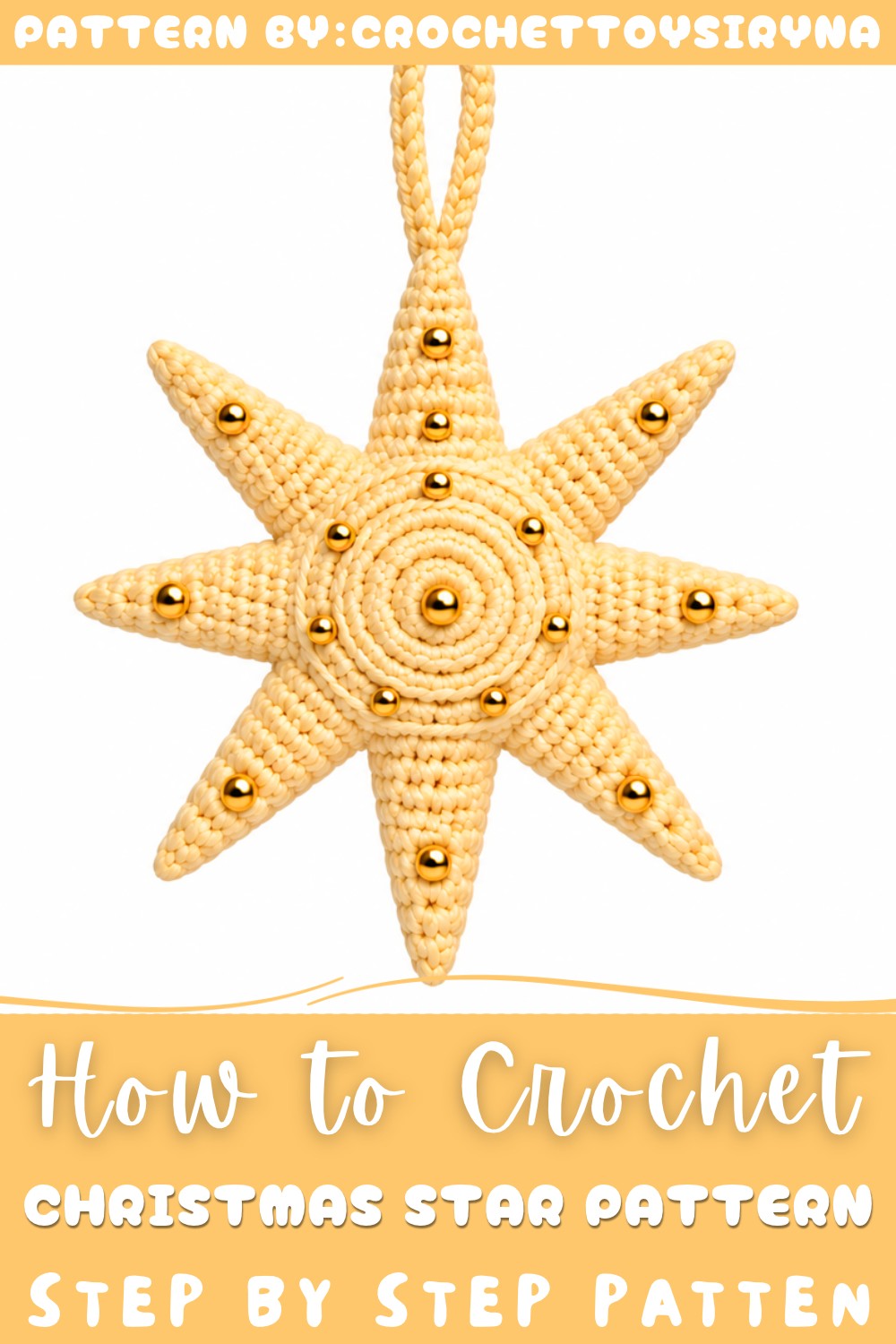 Crochet Christmas Star Pattern
