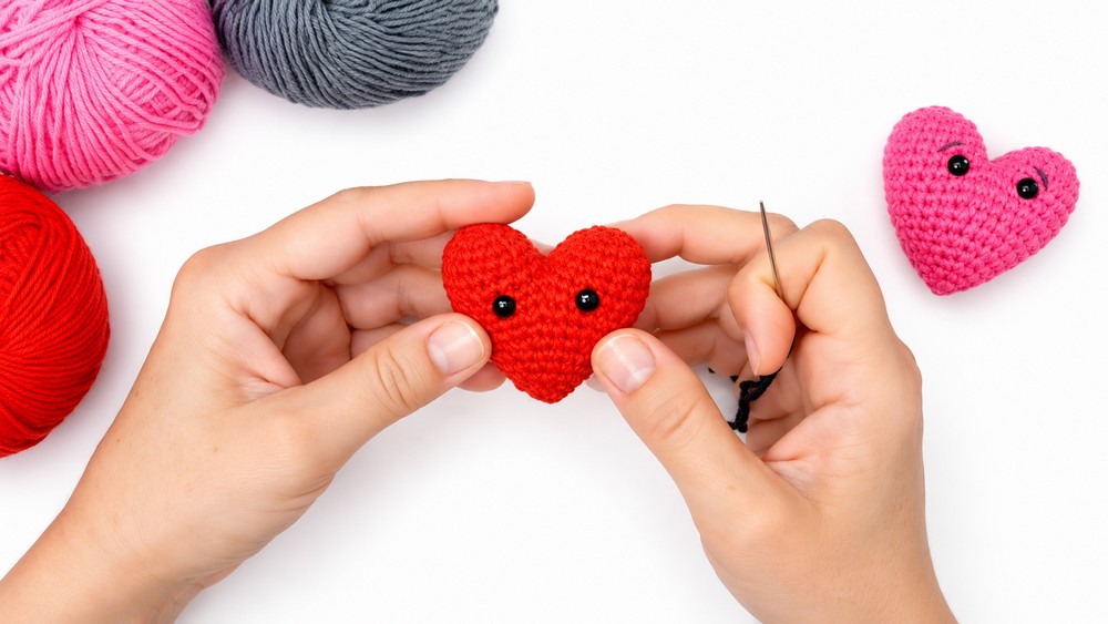 Crochet Couple Hearts Pattern 3