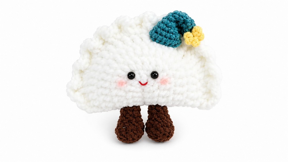 Crochet Cute Dumpling Pattern 5
