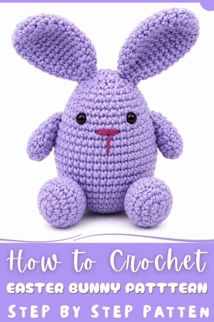 Unique Crochet Easter Bunny Free Pattern With Cute Details