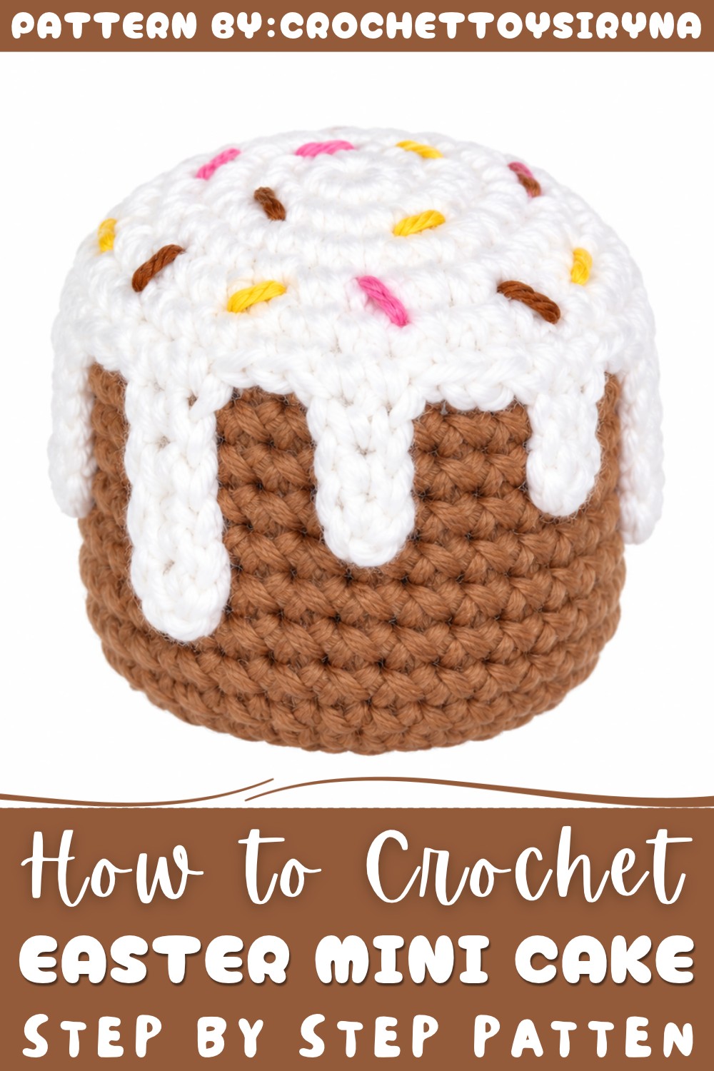 Crochet Easter Cake Pattern