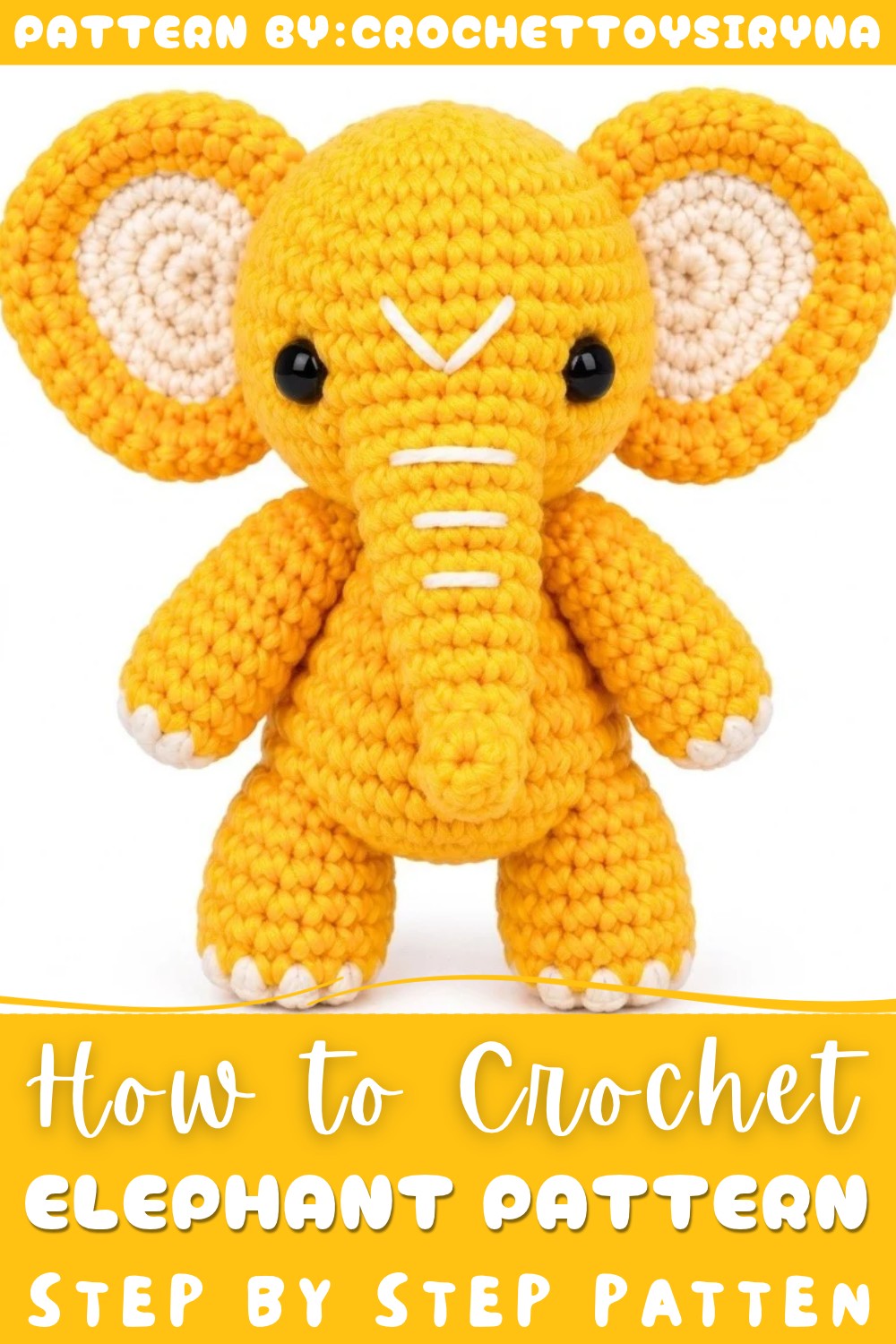 Crochet Elephant Pattern