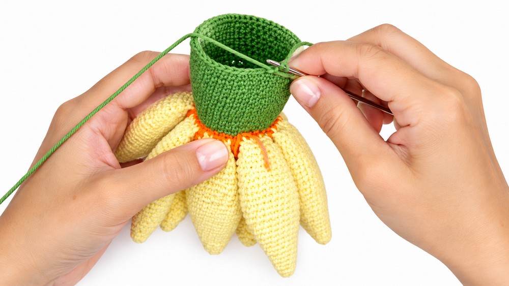 Crochet Flower Gnome Pattern 3