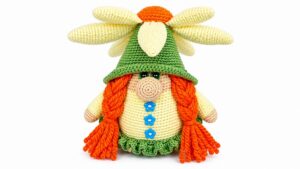 Crochet Flower Gnome Pattern 5
